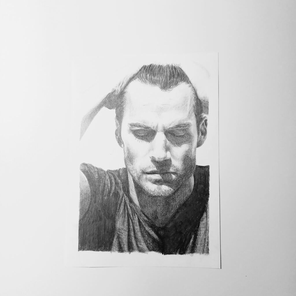 Henry Cavill drawing