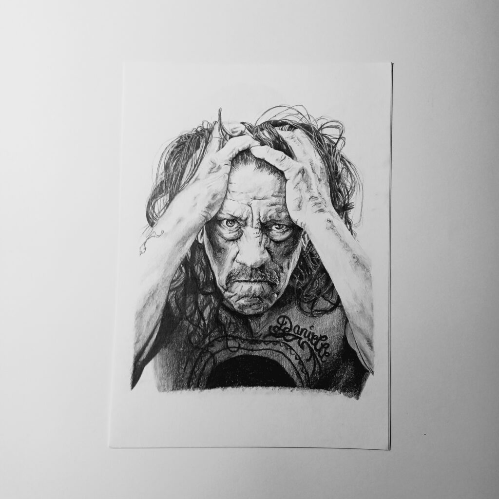 Danny Trejo drawing