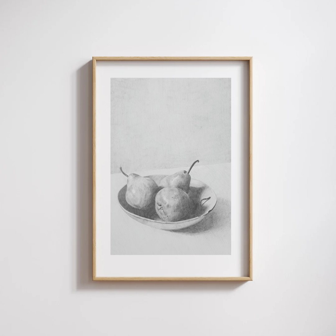 Pear drawing